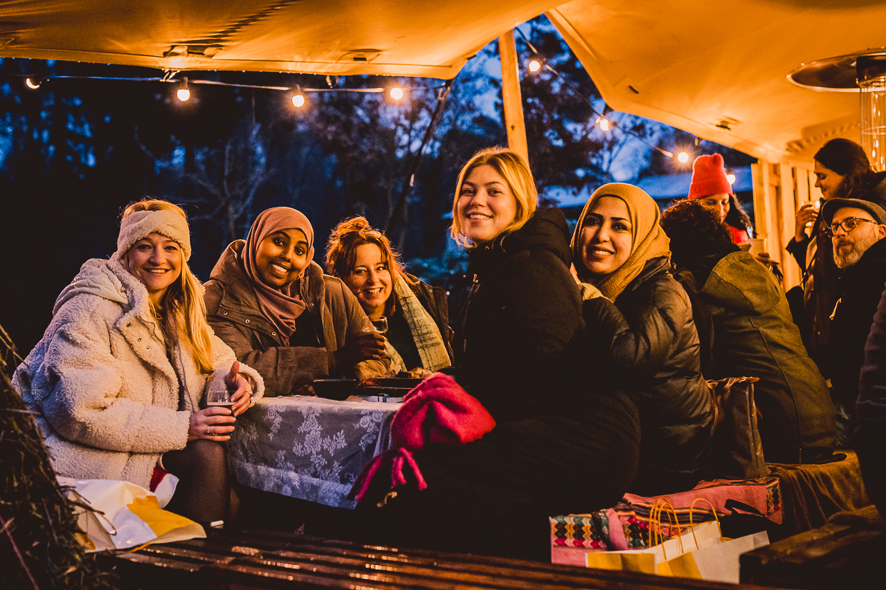 Kampvuur meeting op de Veluwe
