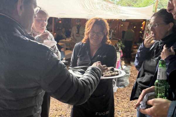 teamdag buiten op de Veluwe