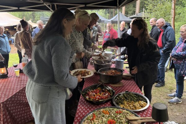 buitenkoken met je team op de veluwe