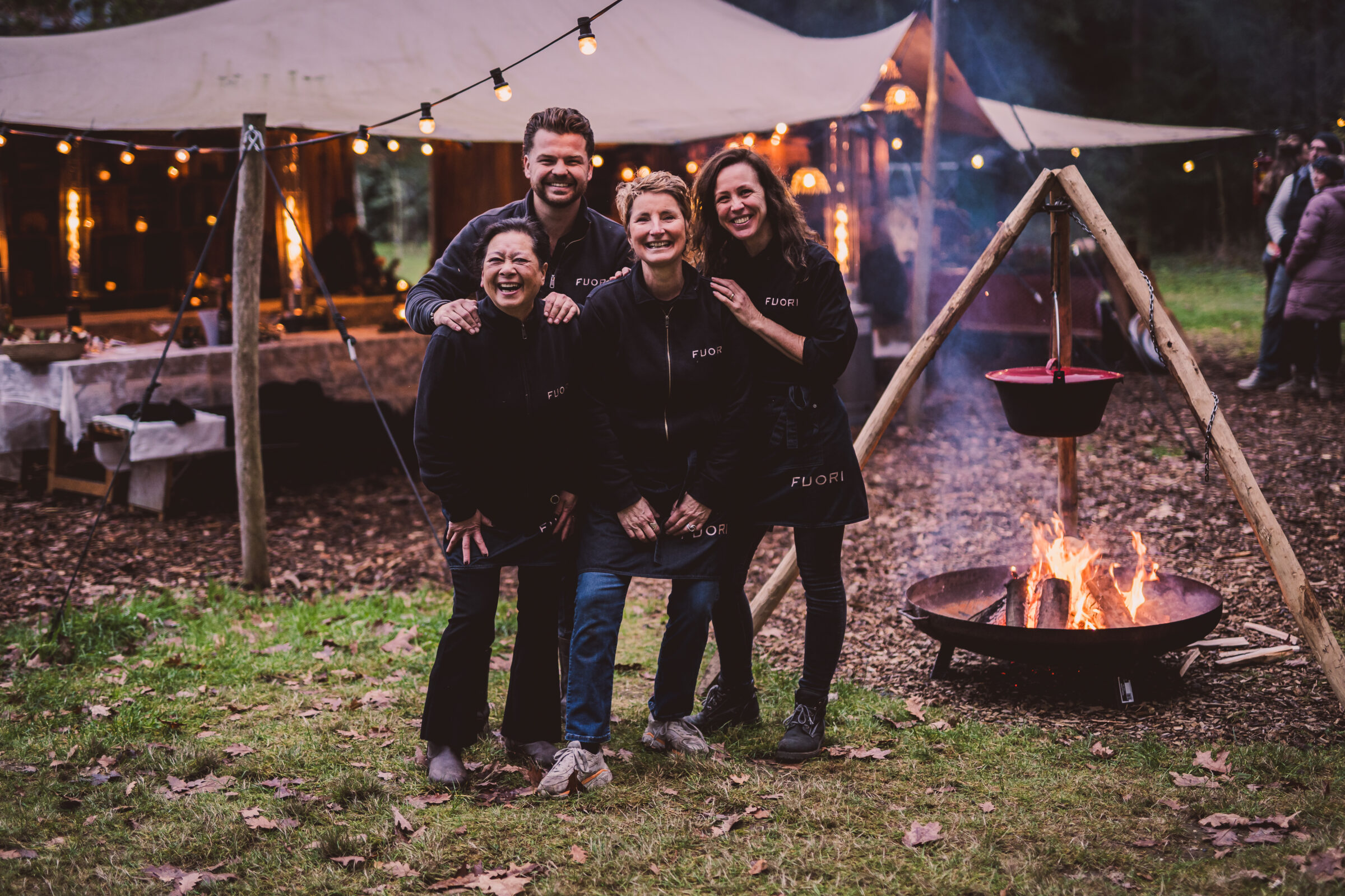 team fuori buitenbeleving op de veluwe